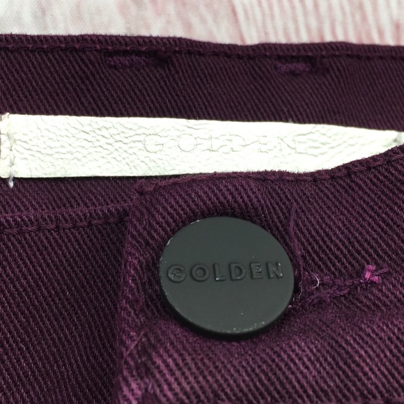 ➡️GOLDEN Distressed Slim Straight in Purple Size 38x33” - Picture 7 of 16